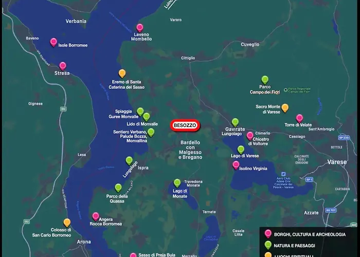 House Of Camellias - Ground Floor With Garden Besozzo